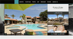 Desktop Screenshot of liveatpaseopark.com